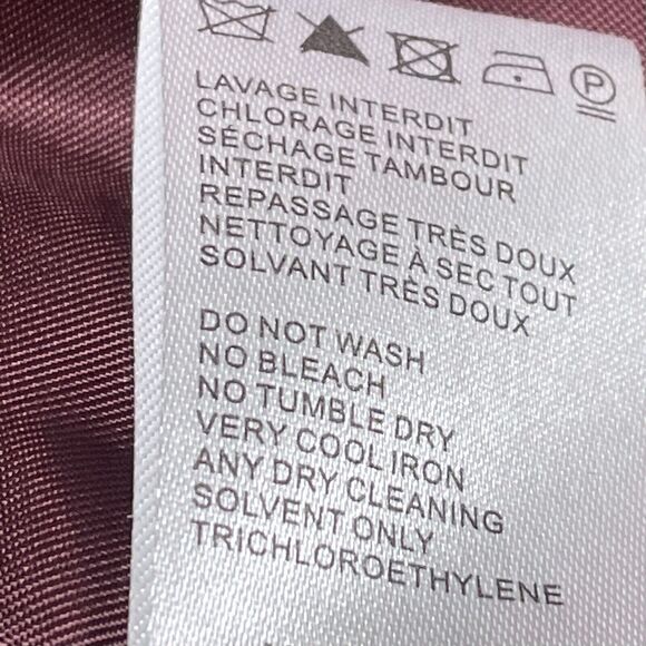 Carven French Designer Lace Blouse Top size 42 EU/M US Ivory Lined Back Zipper - Picture 11 of 11